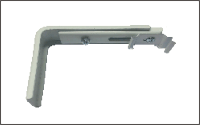 Wandhalter Mini mit verstellbaren Abstandsmaßen 60 mm - 108 mm