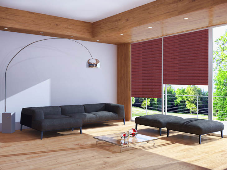 Krepp bordeaux 115 Stimmung